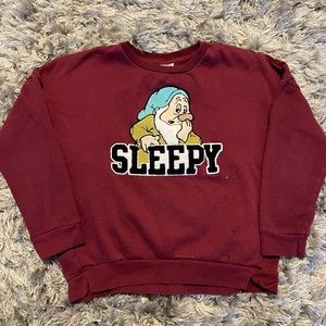 Disney sleepy crewneck